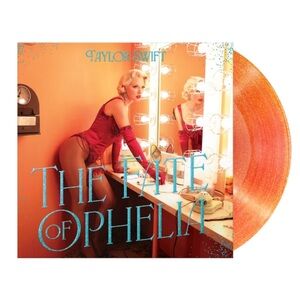 NEW Taylor Swift The Fate of Ophelia 7” Vinyl - Portofino Orange Glitter